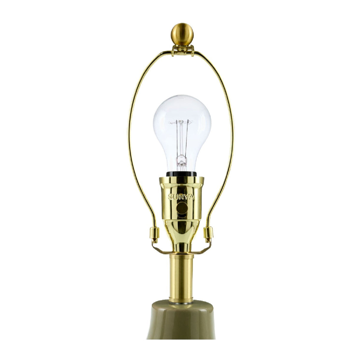 Modern European furniture - Cotton Shade Arched Table Lamp - www.oroa.com