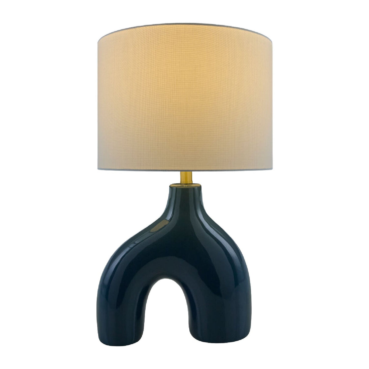 Modern European furniture - Cotton Shade Arched Table Lamp - www.oroa.com