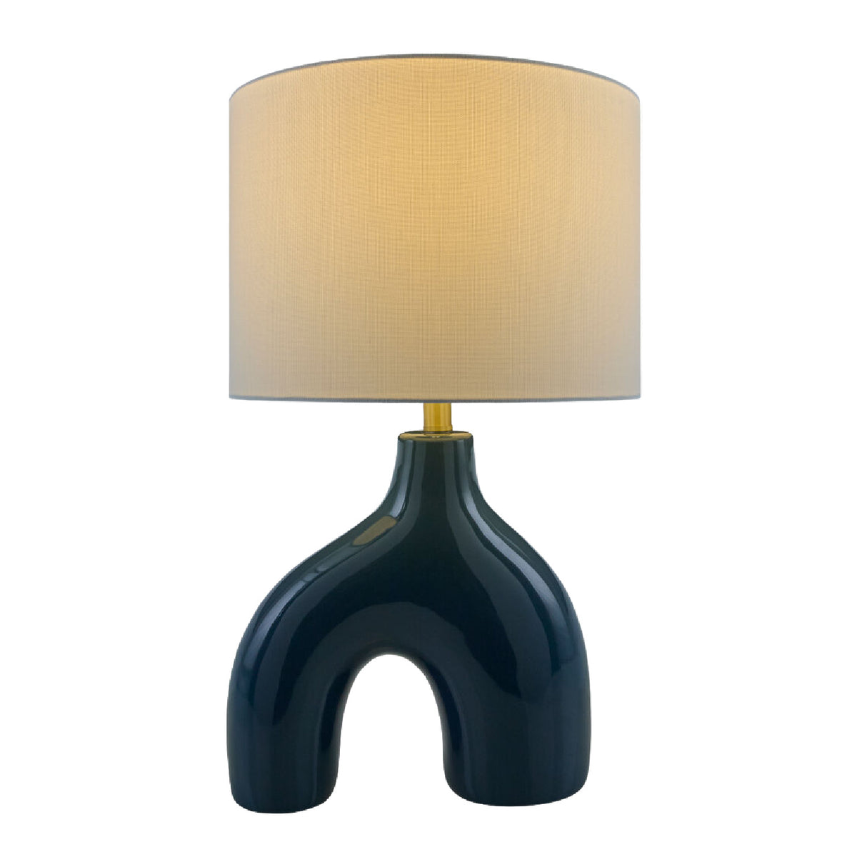 Modern European furniture - Cotton Shade Arched Table Lamp - www.oroa.com