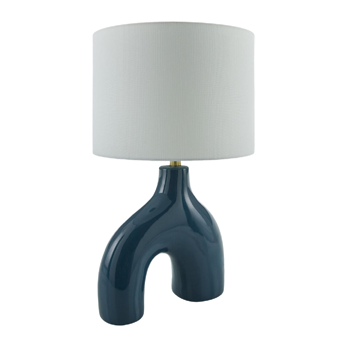 Modern European furniture - Cotton Shade Arched Table Lamp - www.oroa.com