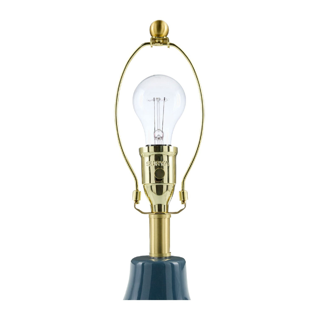 Modern European furniture - Cotton Shade Arched Table Lamp - www.oroa.com