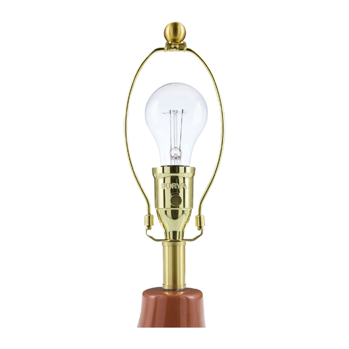 Modern European furniture - Cotton Shade Arched Table Lamp - www.oroa.com