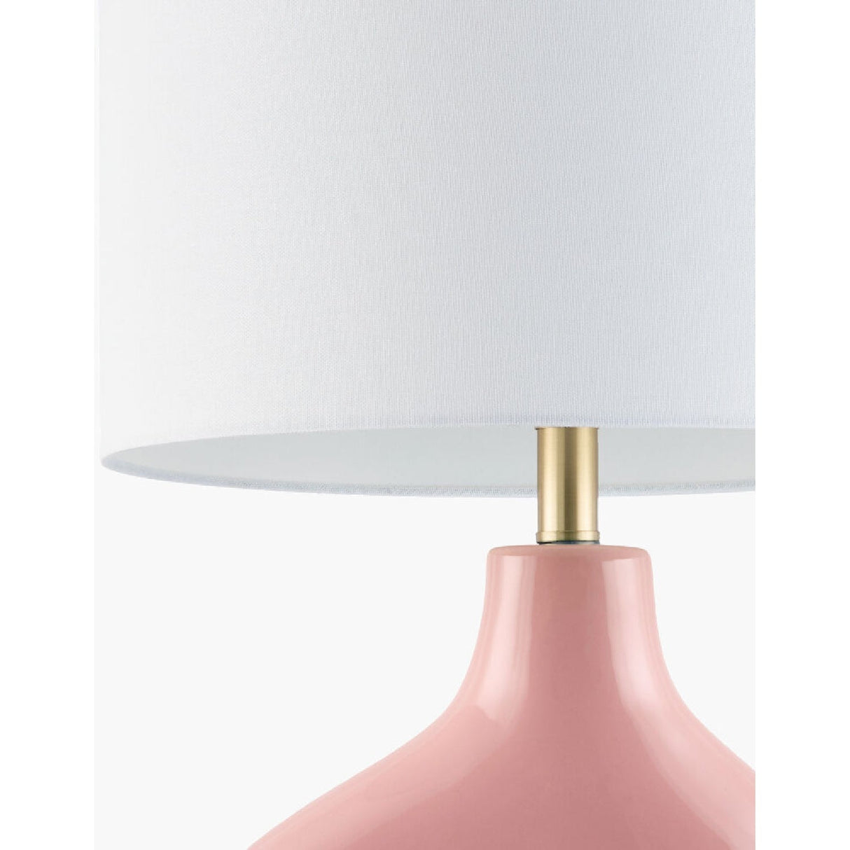 Modern European furniture - Cotton Shade Arched Table Lamp - www.oroa.com