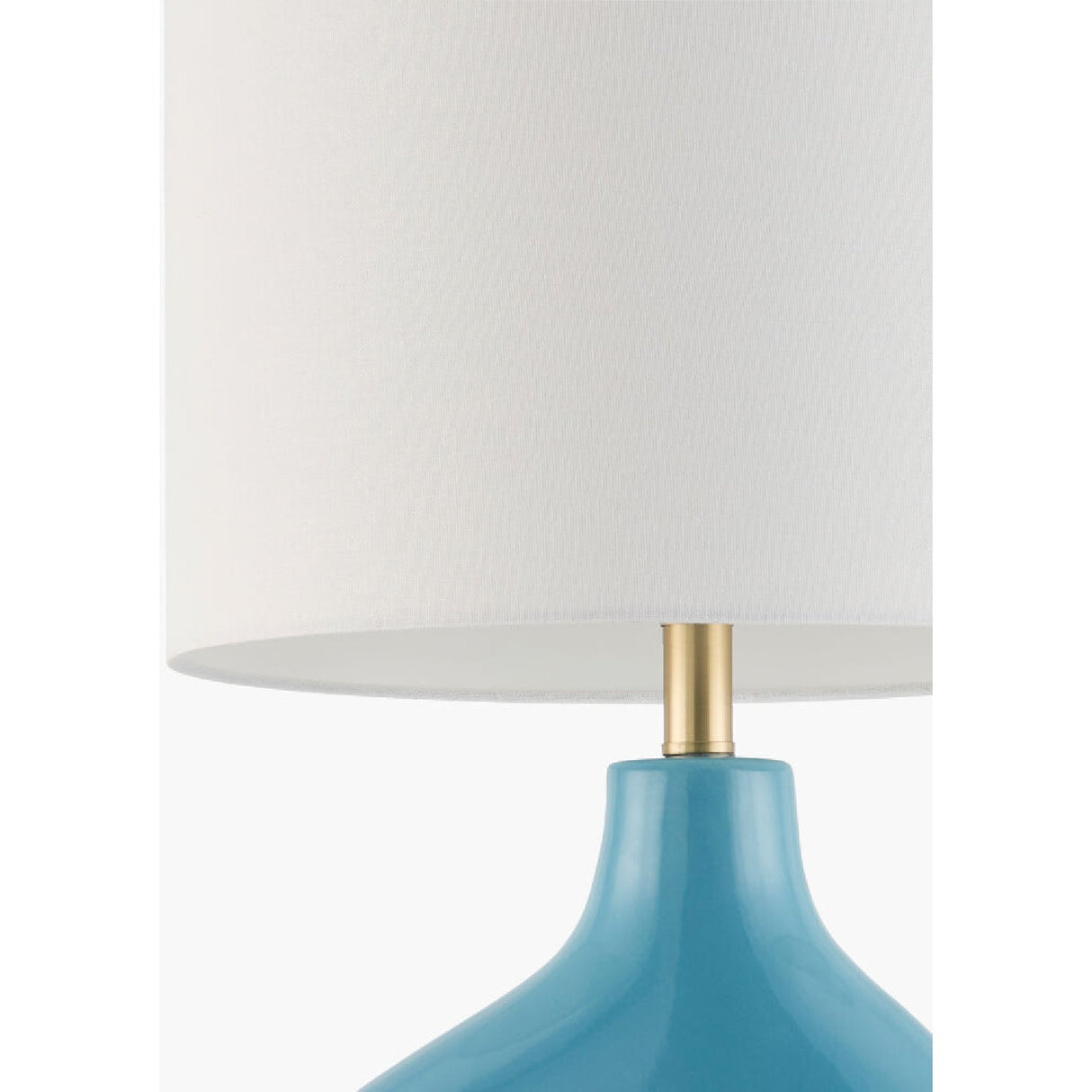 Modern European furniture - Cotton Shade Arched Table Lamp - www.oroa.com