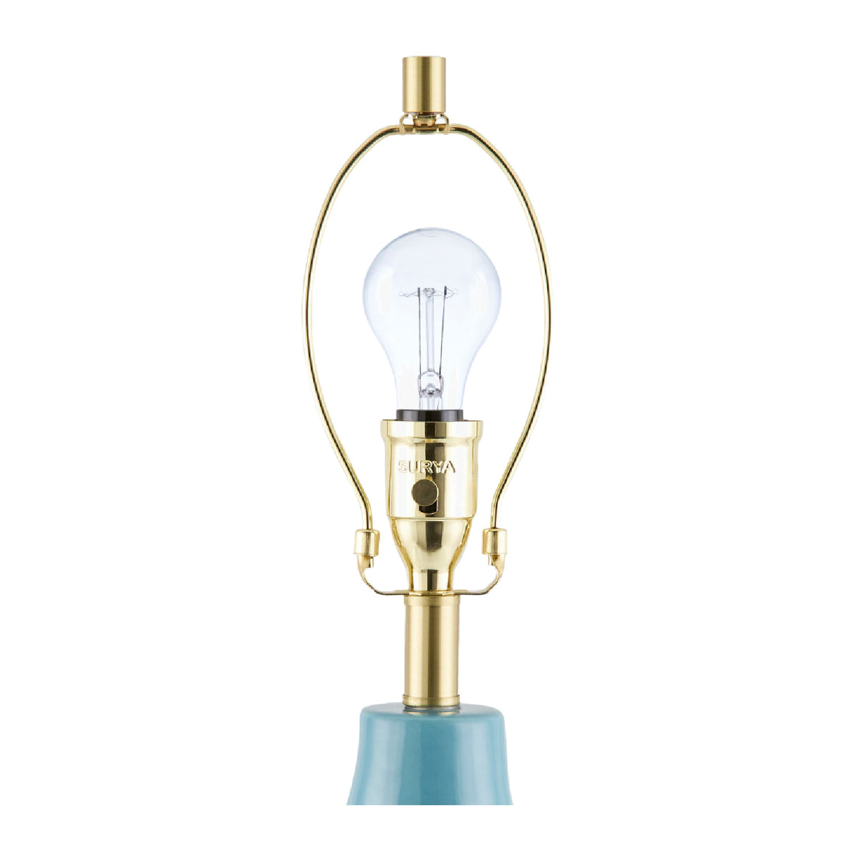 Modern European furniture - Cotton Shade Arched Table Lamp - www.oroa.com | Oroa.com