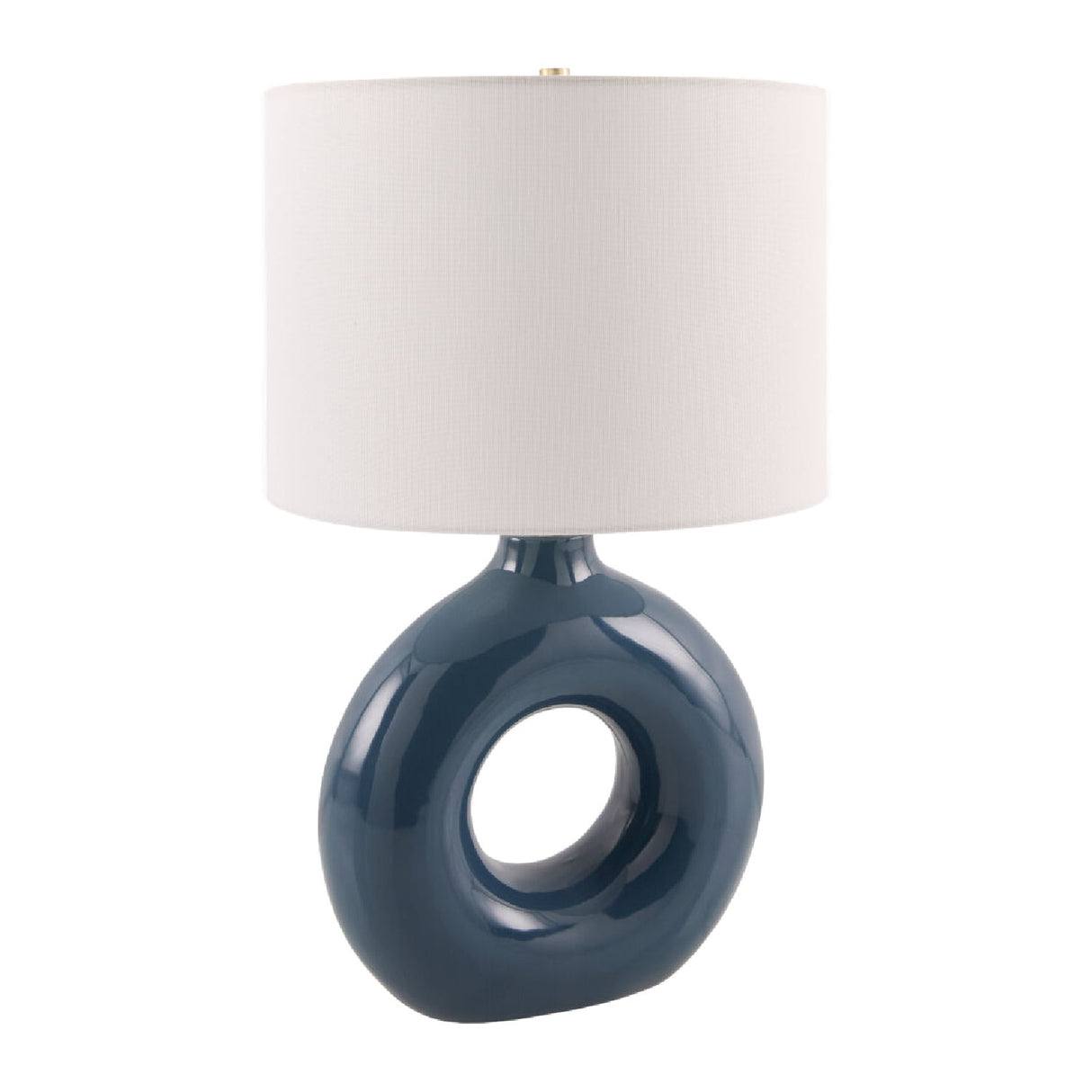 Modern European furniture - Ceramic Ring Accent Table Lamp - www.oroa.com