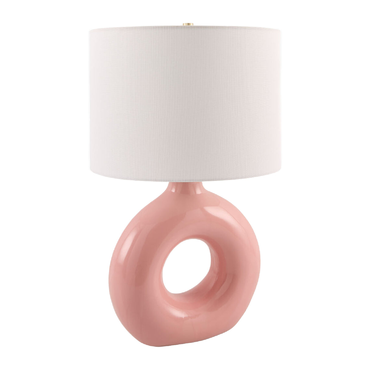 Modern European furniture - Ceramic Ring Accent Table Lamp - www.oroa.com