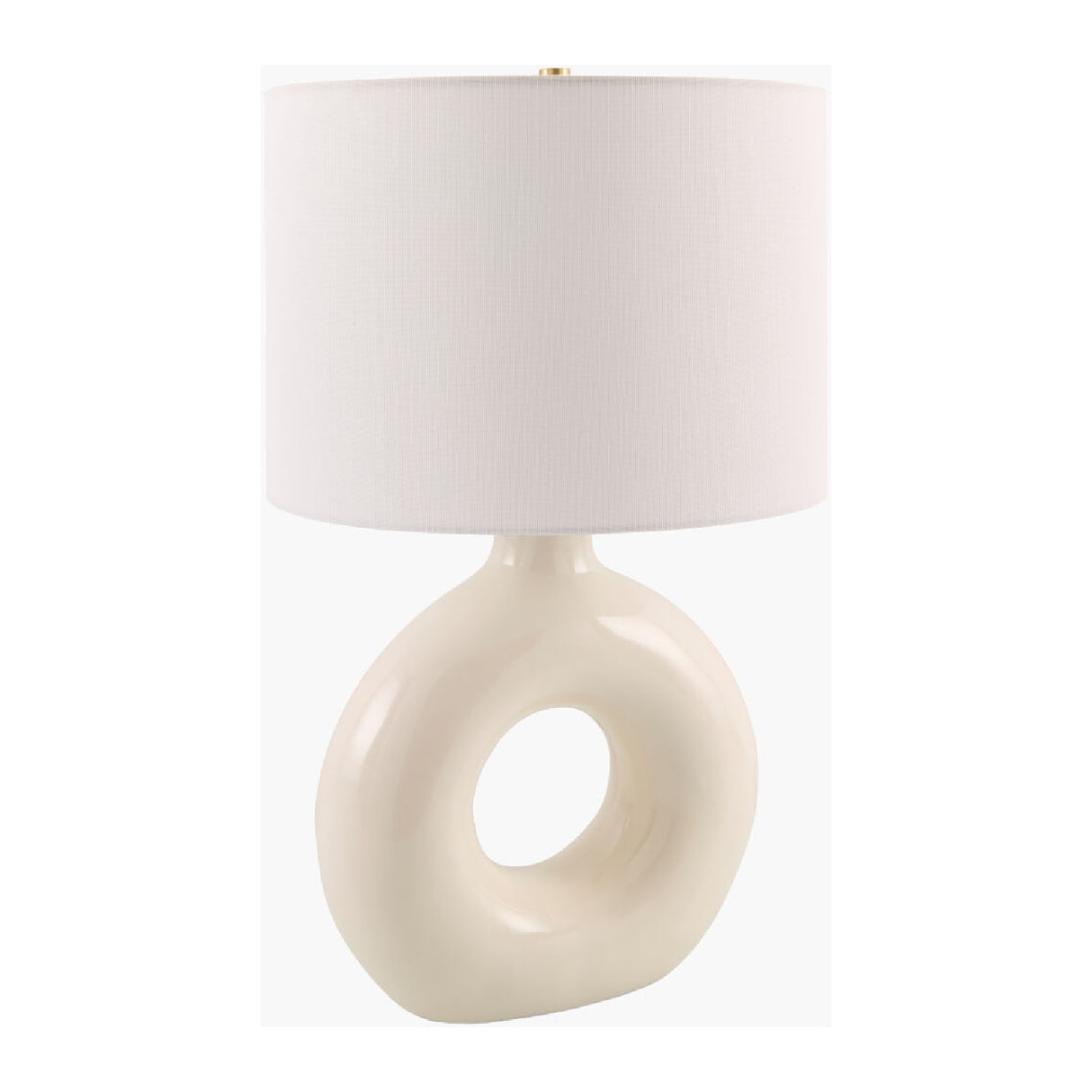 Modern European furniture - Ceramic Ring Accent Table Lamp - www.oroa.com