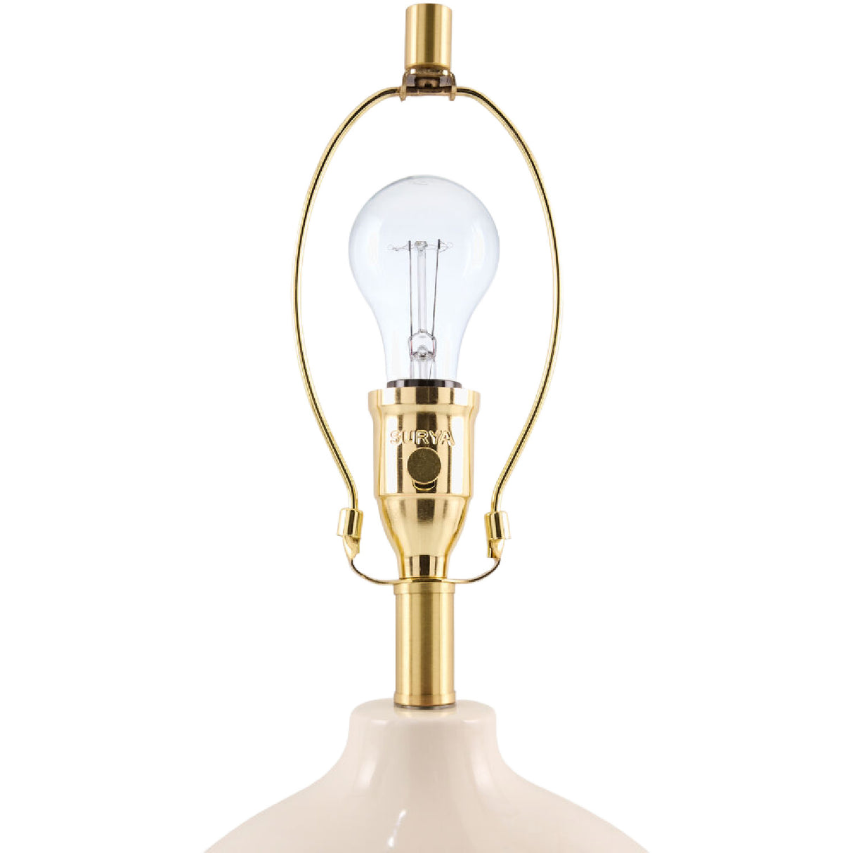 Modern European furniture - Ceramic Ring Accent Table Lamp - www.oroa.com