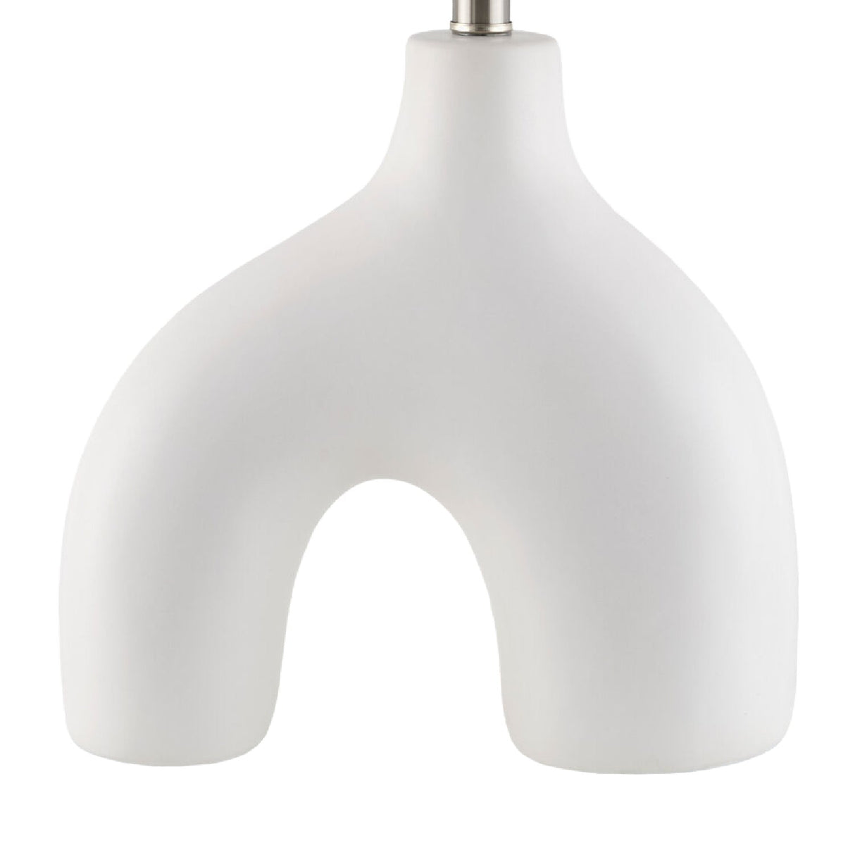 Modern European furniture - Pleated Fabric Arched Table Lamp - www.oroa.com