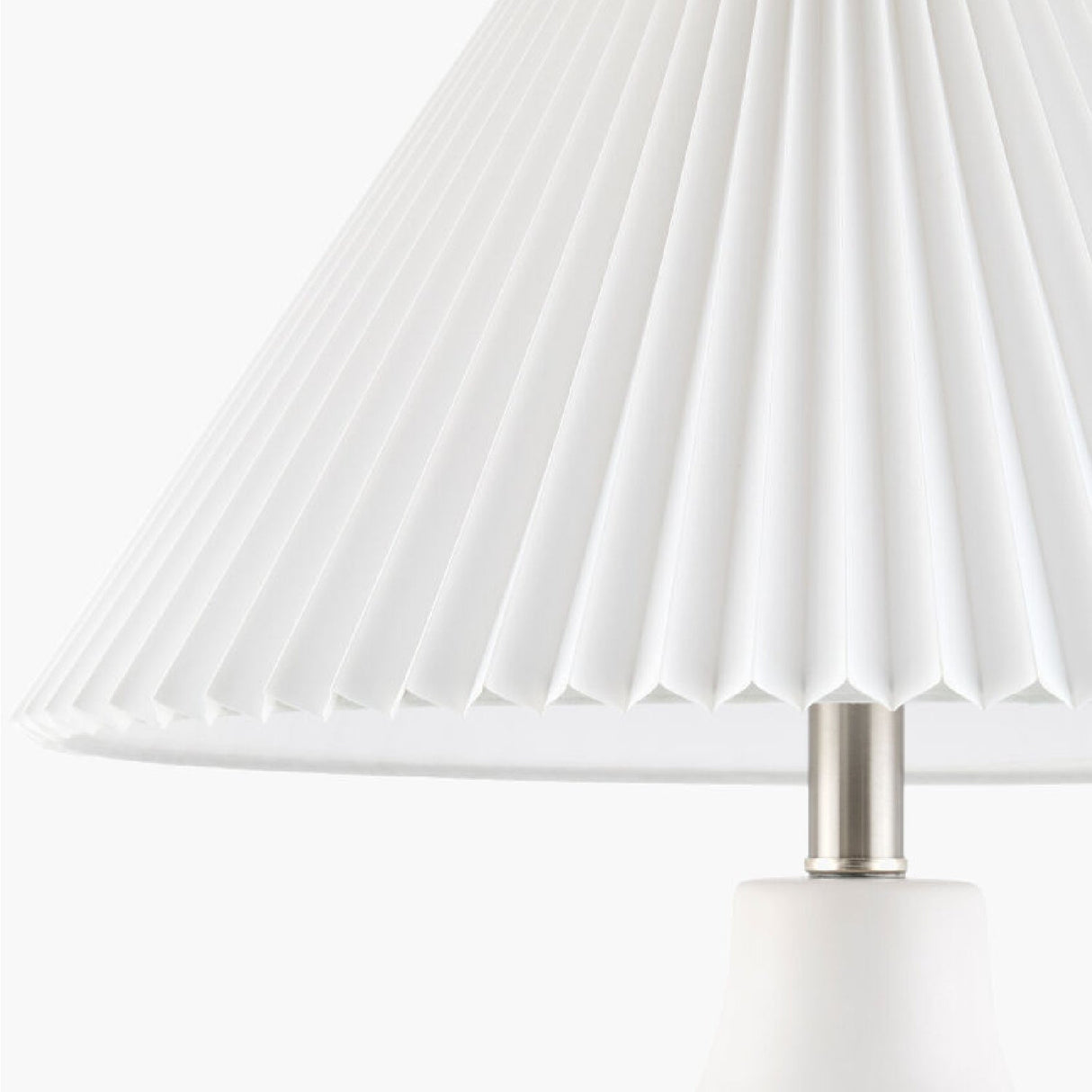 Modern European furniture - Pleated Fabric Arched Table Lamp - www.oroa.com