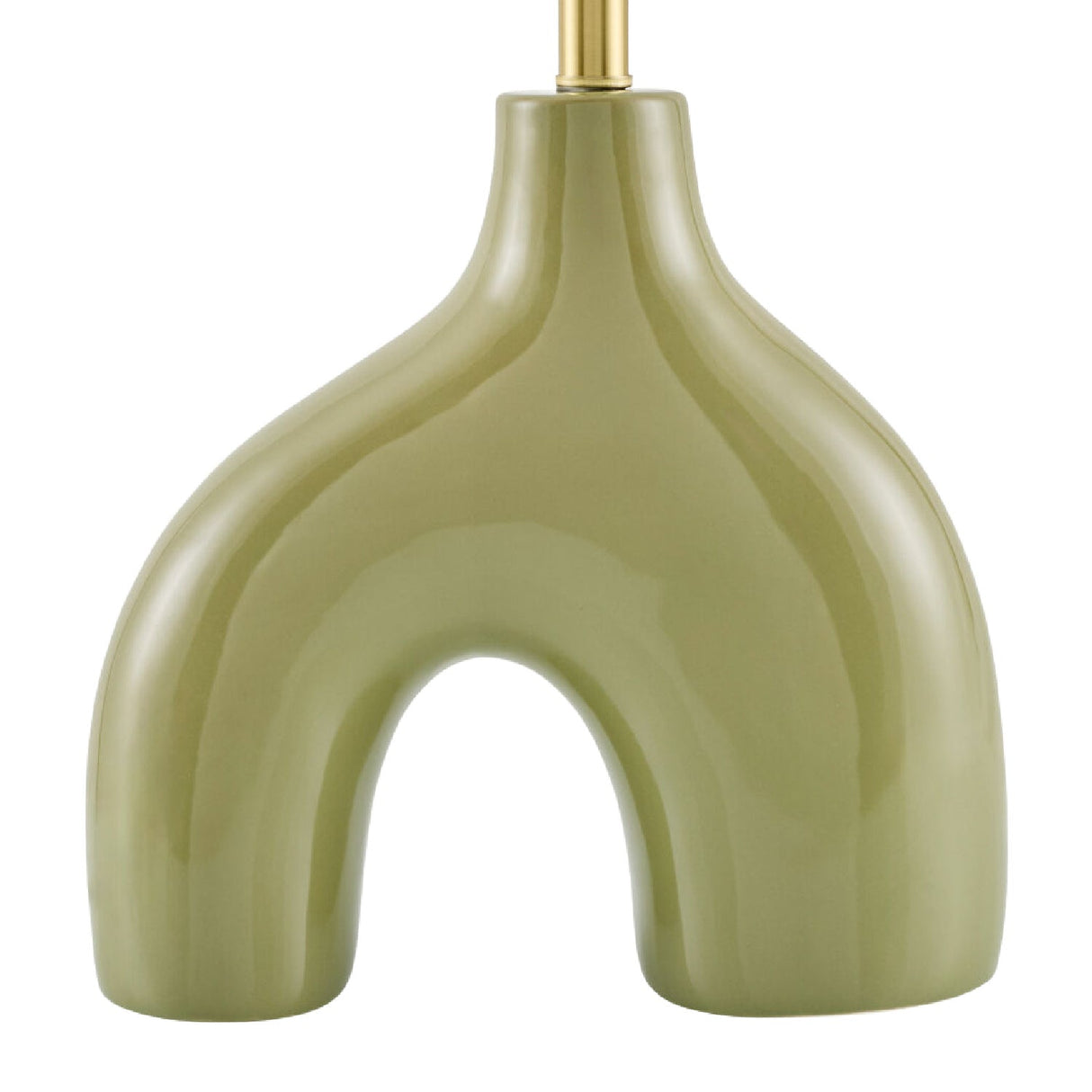 Modern European furniture - Pleated Fabric Arched Table Lamp - www.oroa.com