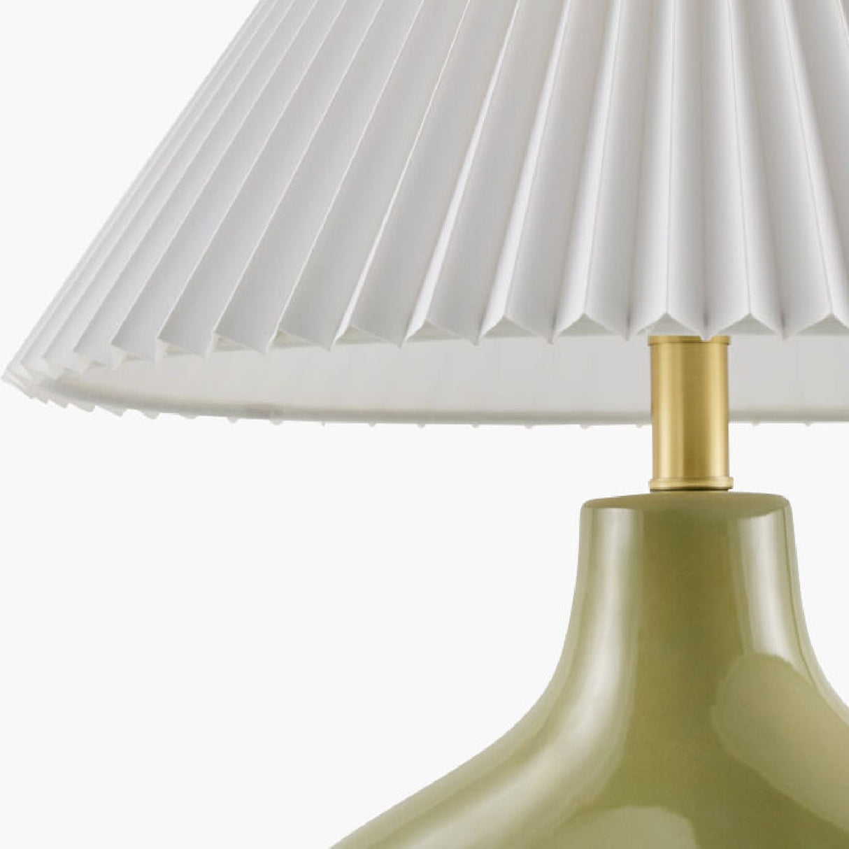 Modern European furniture - Pleated Fabric Arched Table Lamp - www.oroa.com