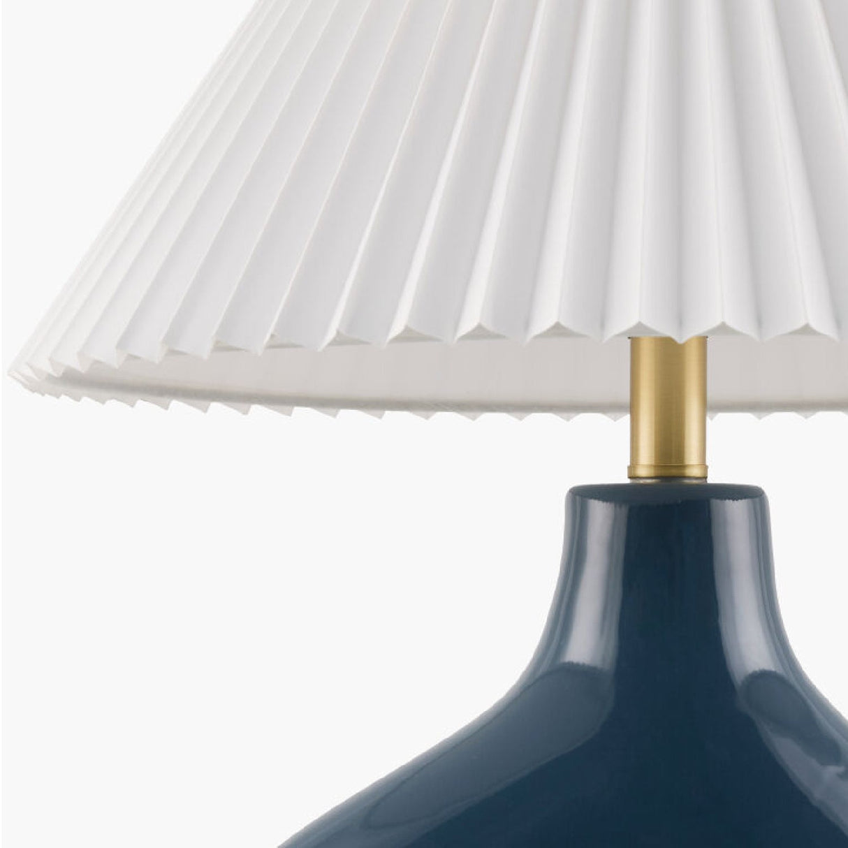 Modern European furniture - Pleated Fabric Arched Table Lamp - www.oroa.com