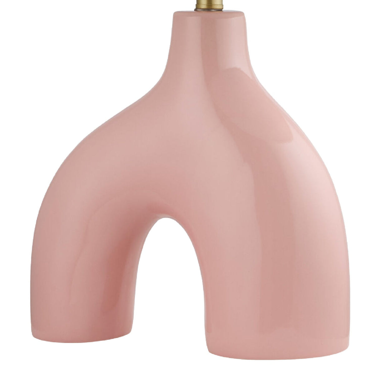 Modern European furniture - Pleated Fabric Arched Table Lamp - www.oroa.com
