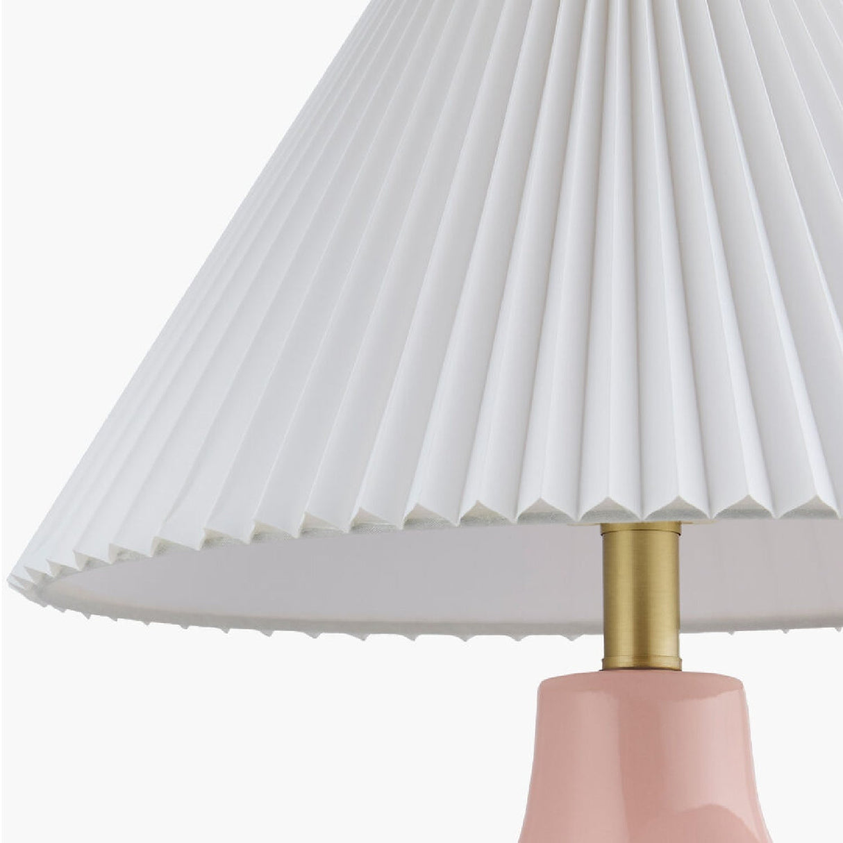 Modern European furniture - Pleated Fabric Arched Table Lamp - www.oroa.com