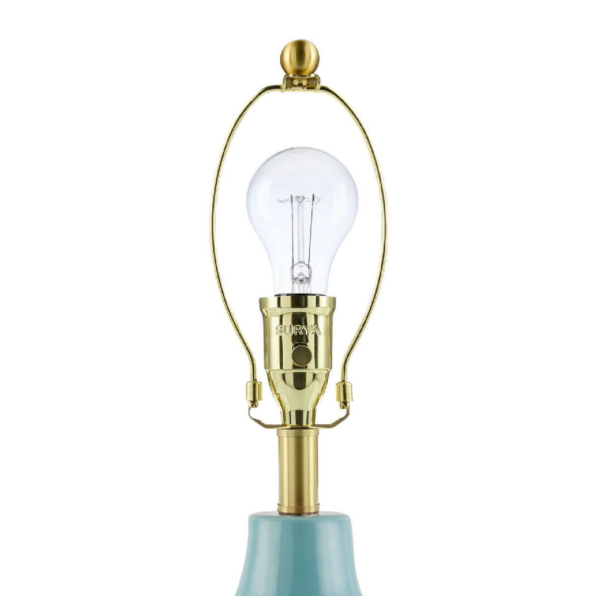 Modern European furniture - Pleated Fabric Arched Table Lamp - www.oroa.com