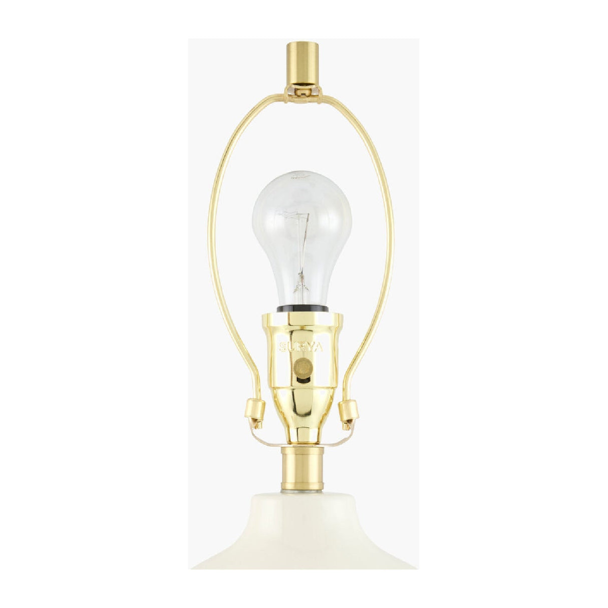Modern European furniture - Pleated White Fabric Table Lamp - www.oroa.com