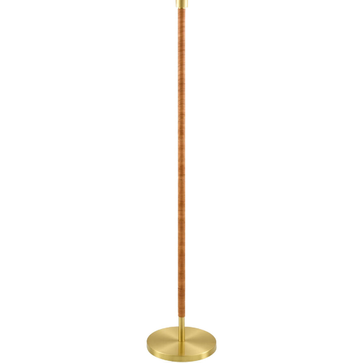 Modern European furniture - Conical Rattan Accent Floor Lamp - www.oroa.com