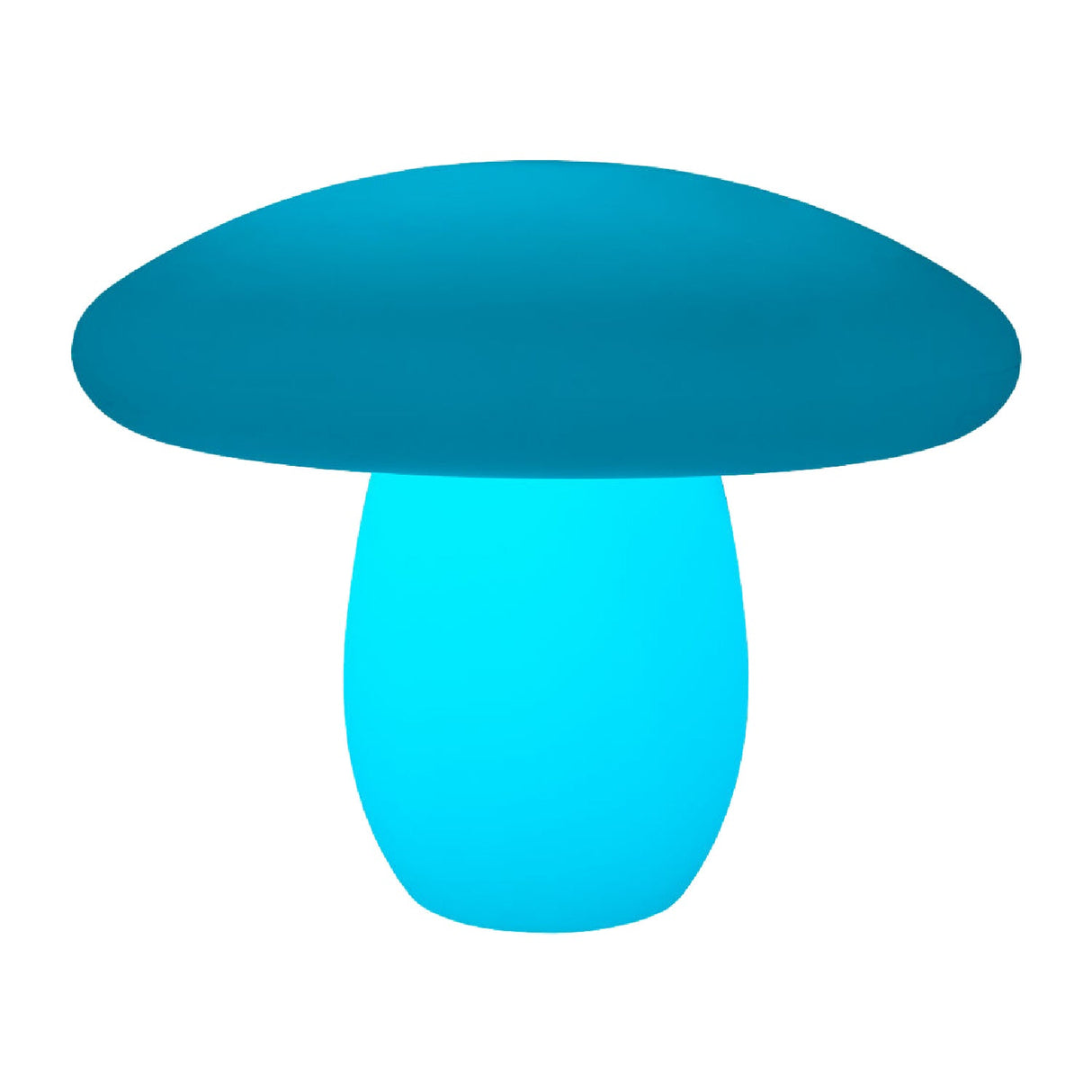 Modern European furniture - White Mushroom-Inspired Outdoor Table Lamp - www.oroa.com