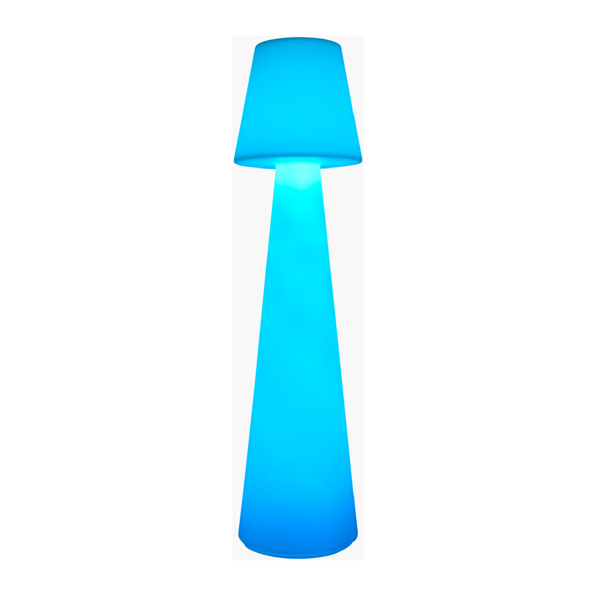 Modern European furniture - Frosted White Outdoor Floor Lamp - www.oroa.com