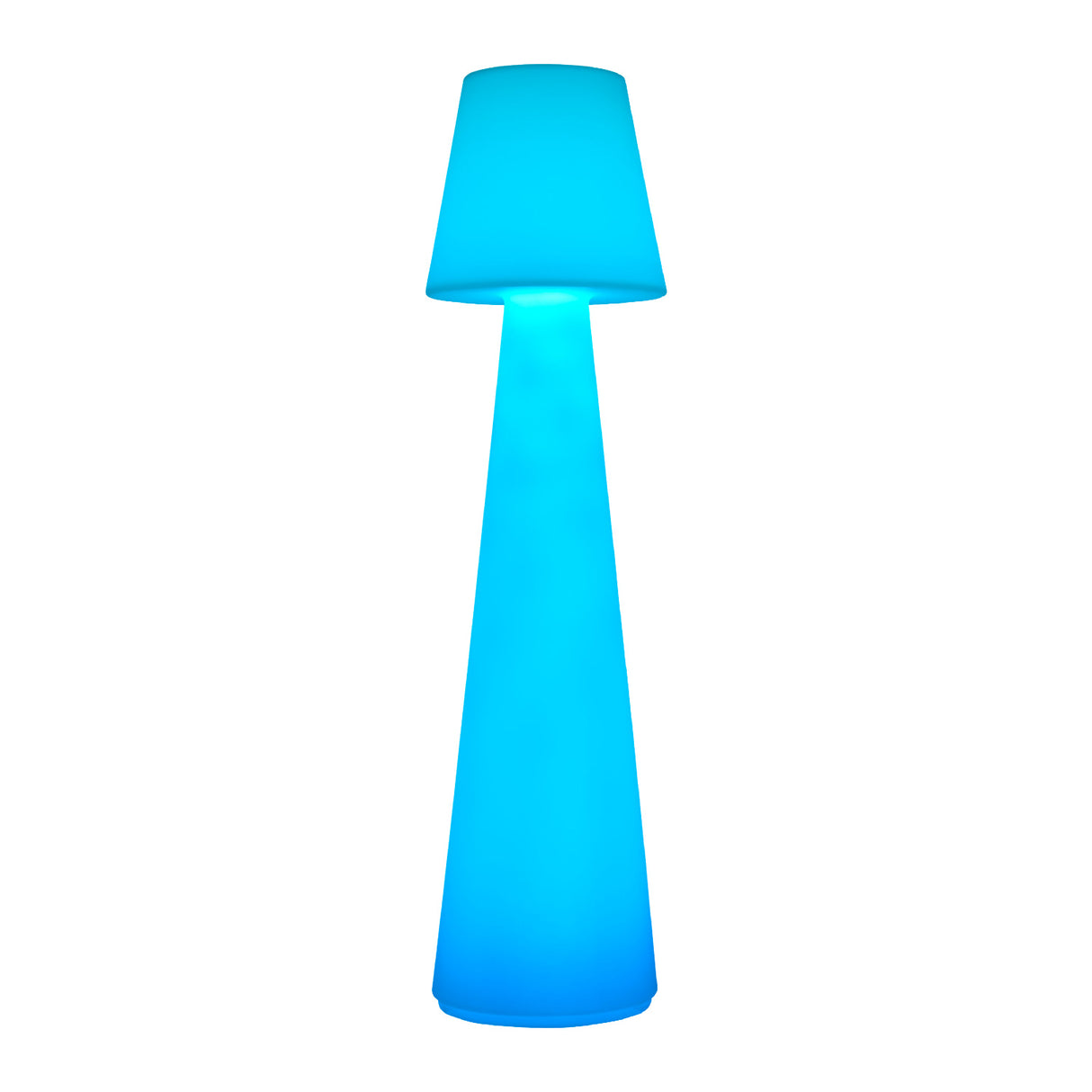 Modern European furniture - Frosted White Outdoor Floor Lamp - www.oroa.com