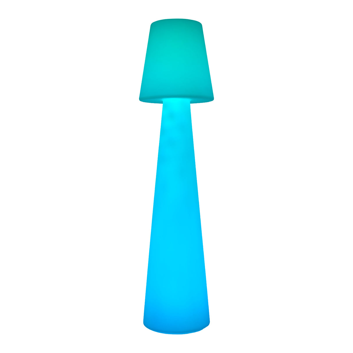 Modern European furniture - Frosted White Outdoor Floor Lamp - www.oroa.com
