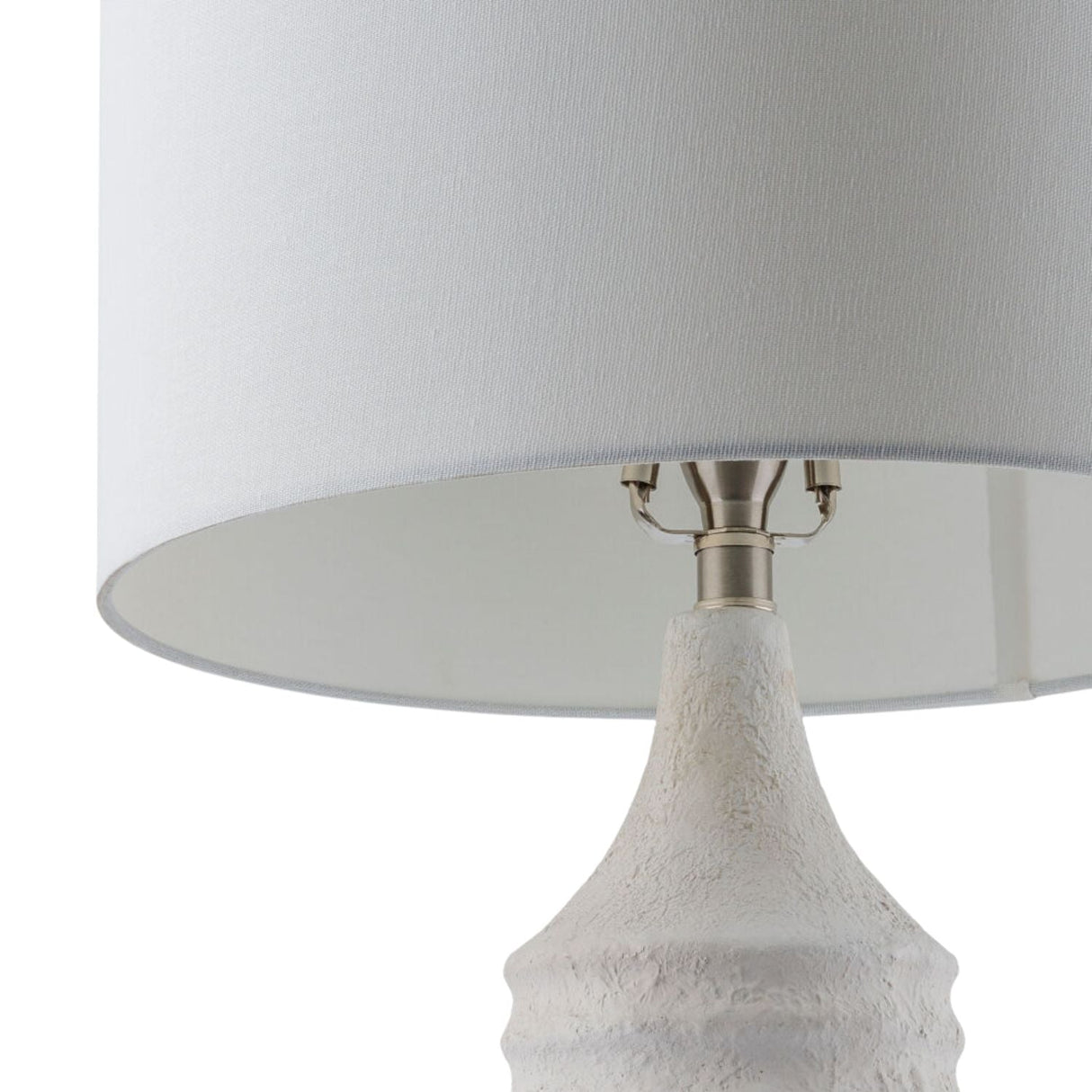 Modern European furniture - White Cotton Accent Table Lamp - www.oroa.com