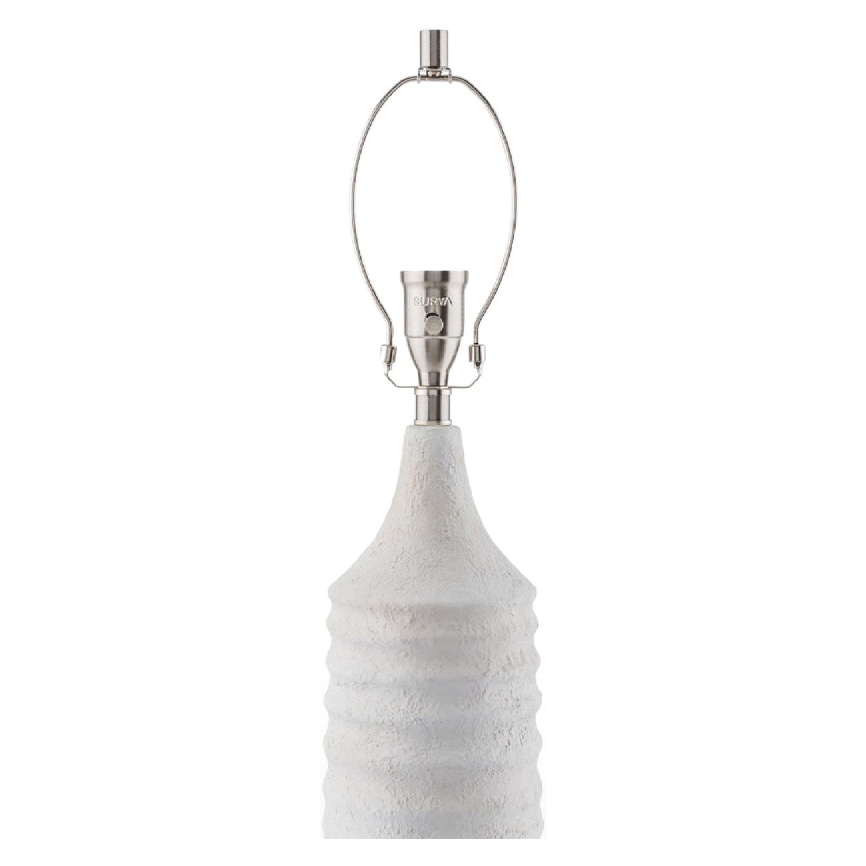 Modern European furniture - White Cotton Accent Table Lamp - www.oroa.com