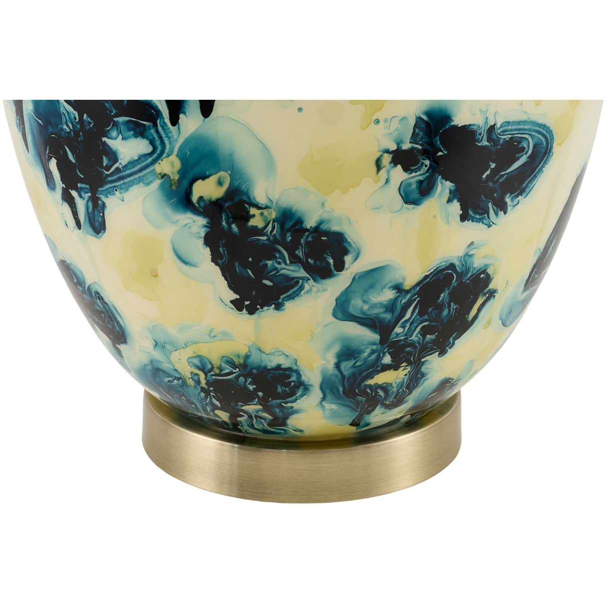 Modern European furniture - Painted Glass Table Lamp - www.oroa.com