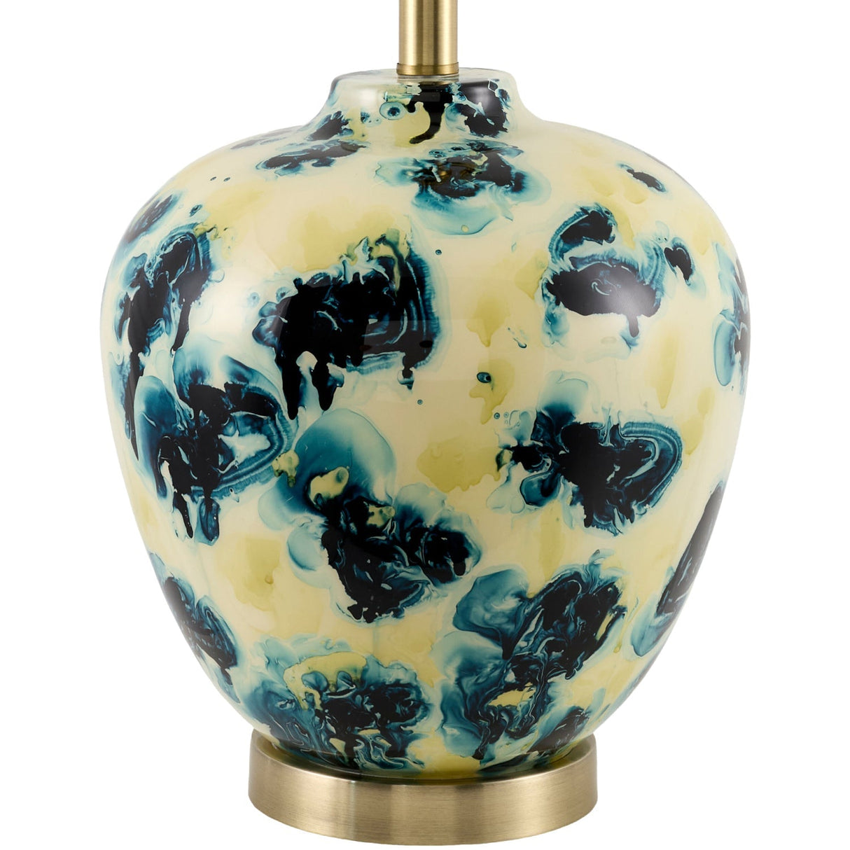 Modern European furniture - Painted Glass Table Lamp - www.oroa.com
