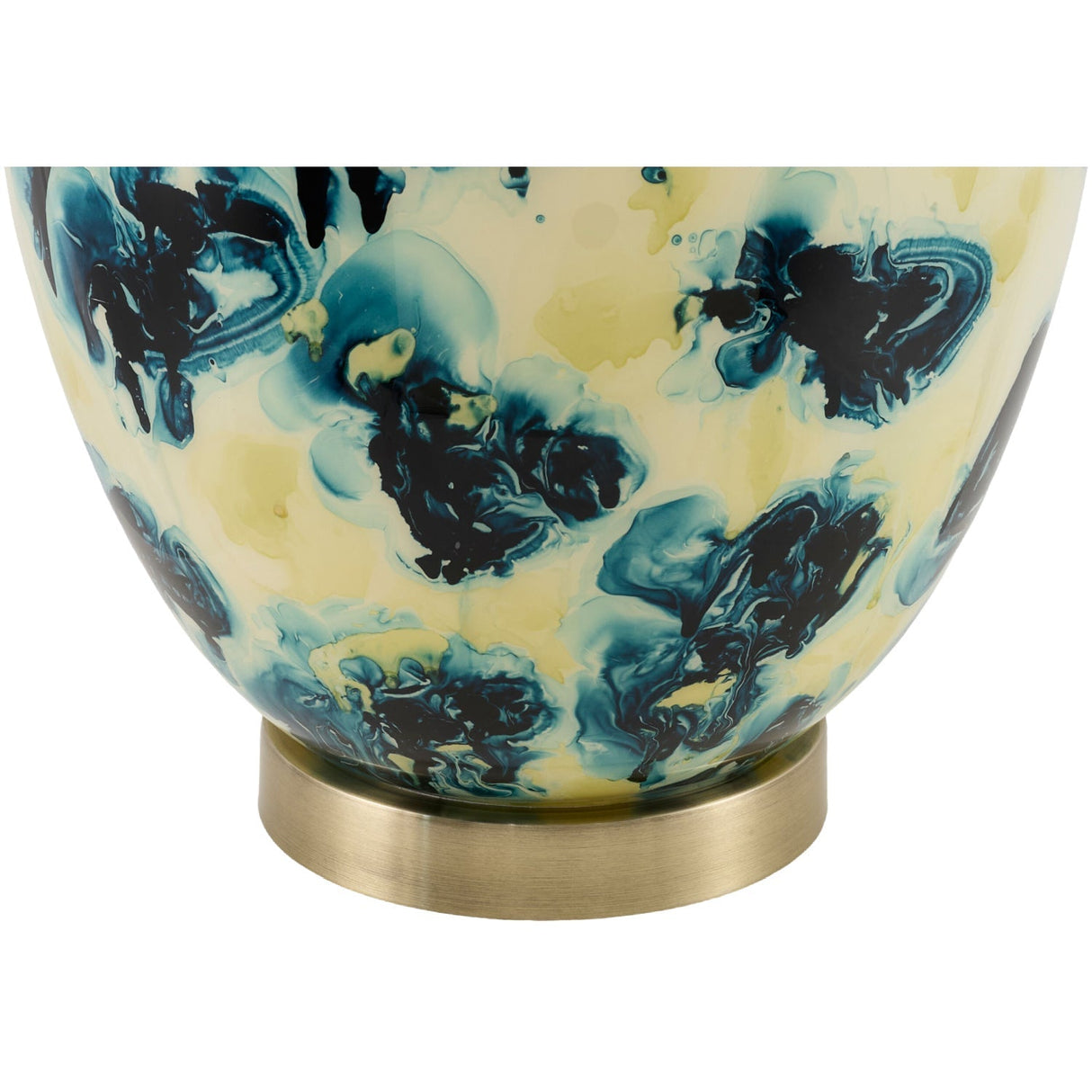 Modern European furniture - Painted Glass Table Lamp - www.oroa.com