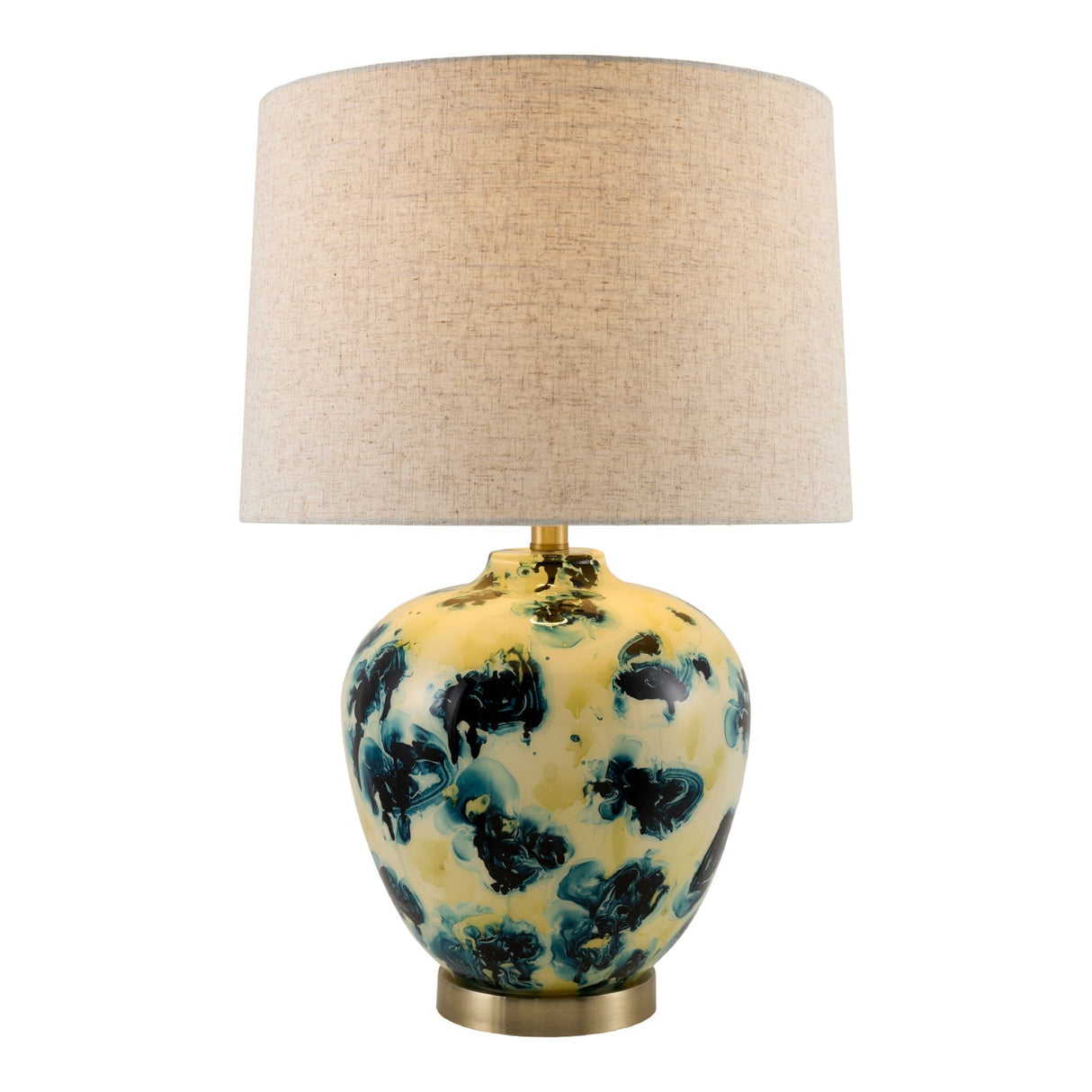 Modern European furniture - Painted Glass Table Lamp - www.oroa.com