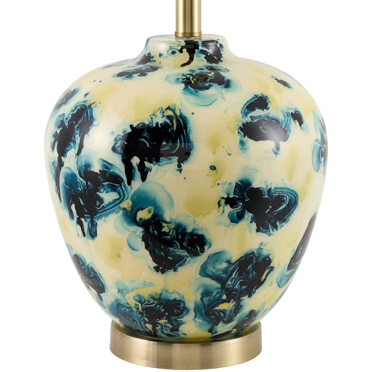Modern European furniture - Painted Glass Table Lamp - www.oroa.com