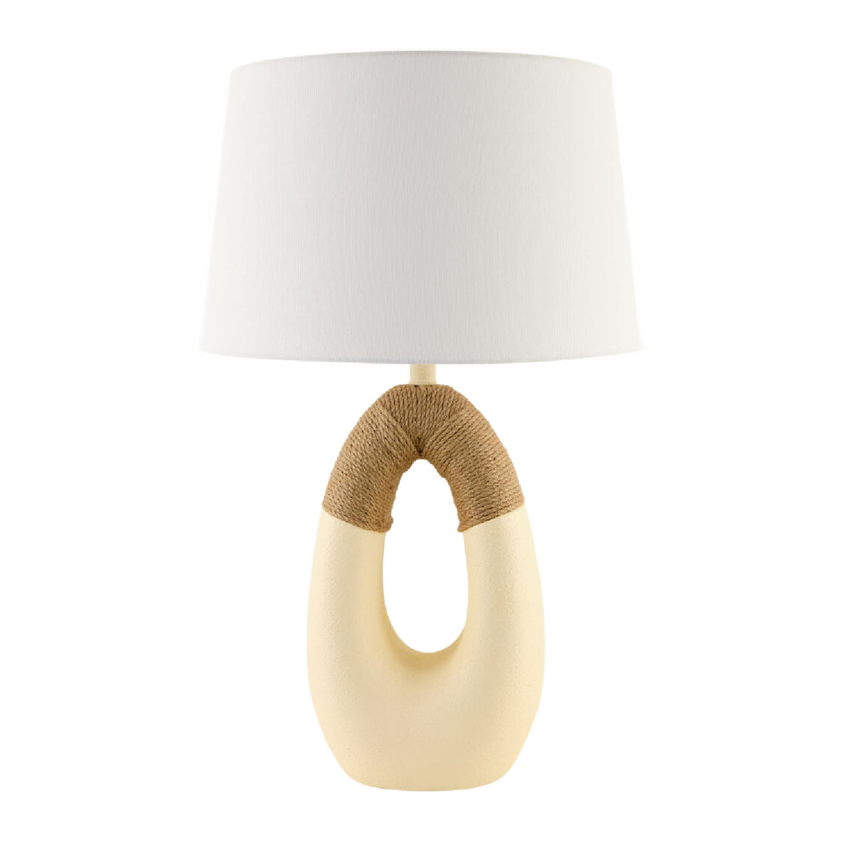 Modern European furniture - Carved Out Base Table Lamp - www.oroa.com