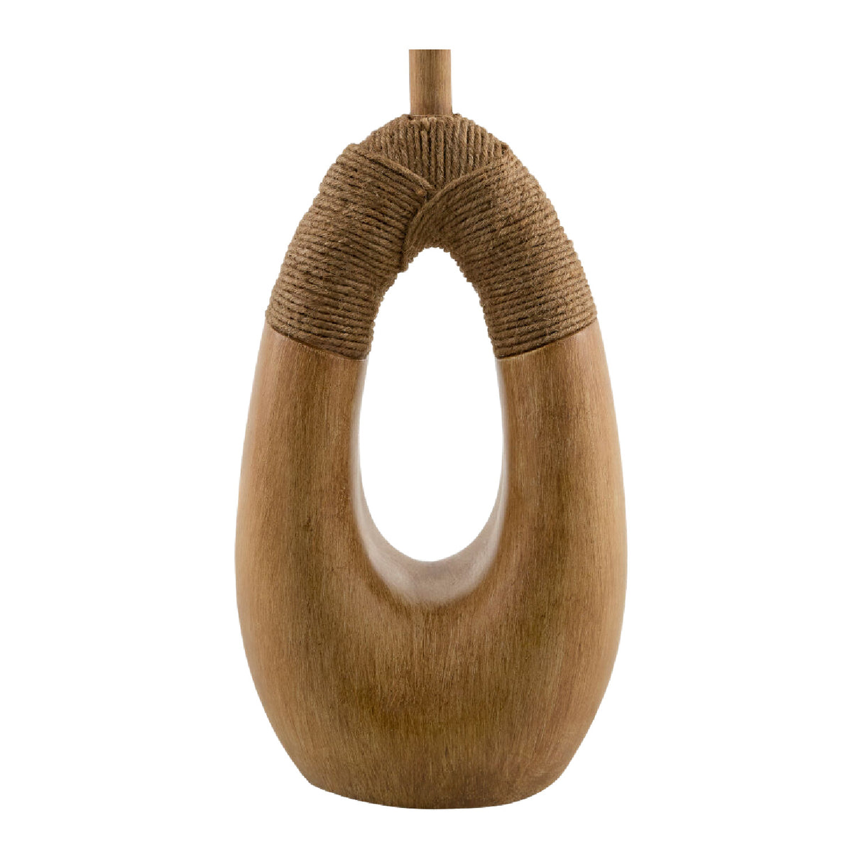 Modern European furniture - Carved Out Base Table Lamp - www.oroa.com