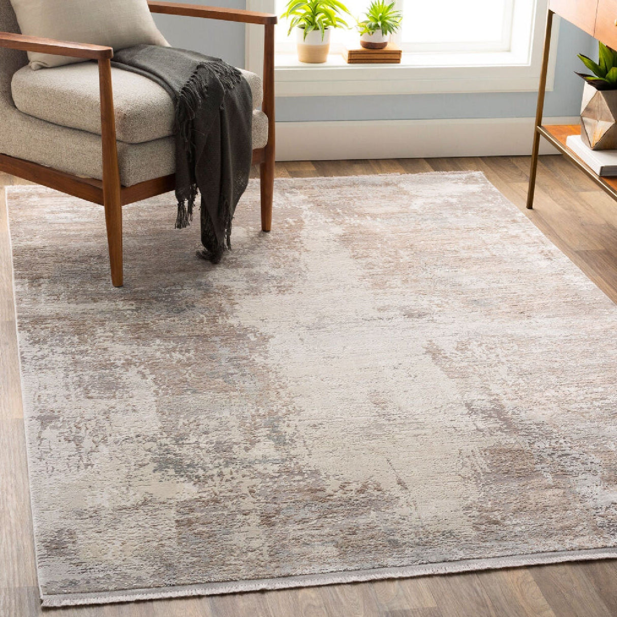 Modern furniture - Woven Viscose Blend Carpet - www.oroa.com
