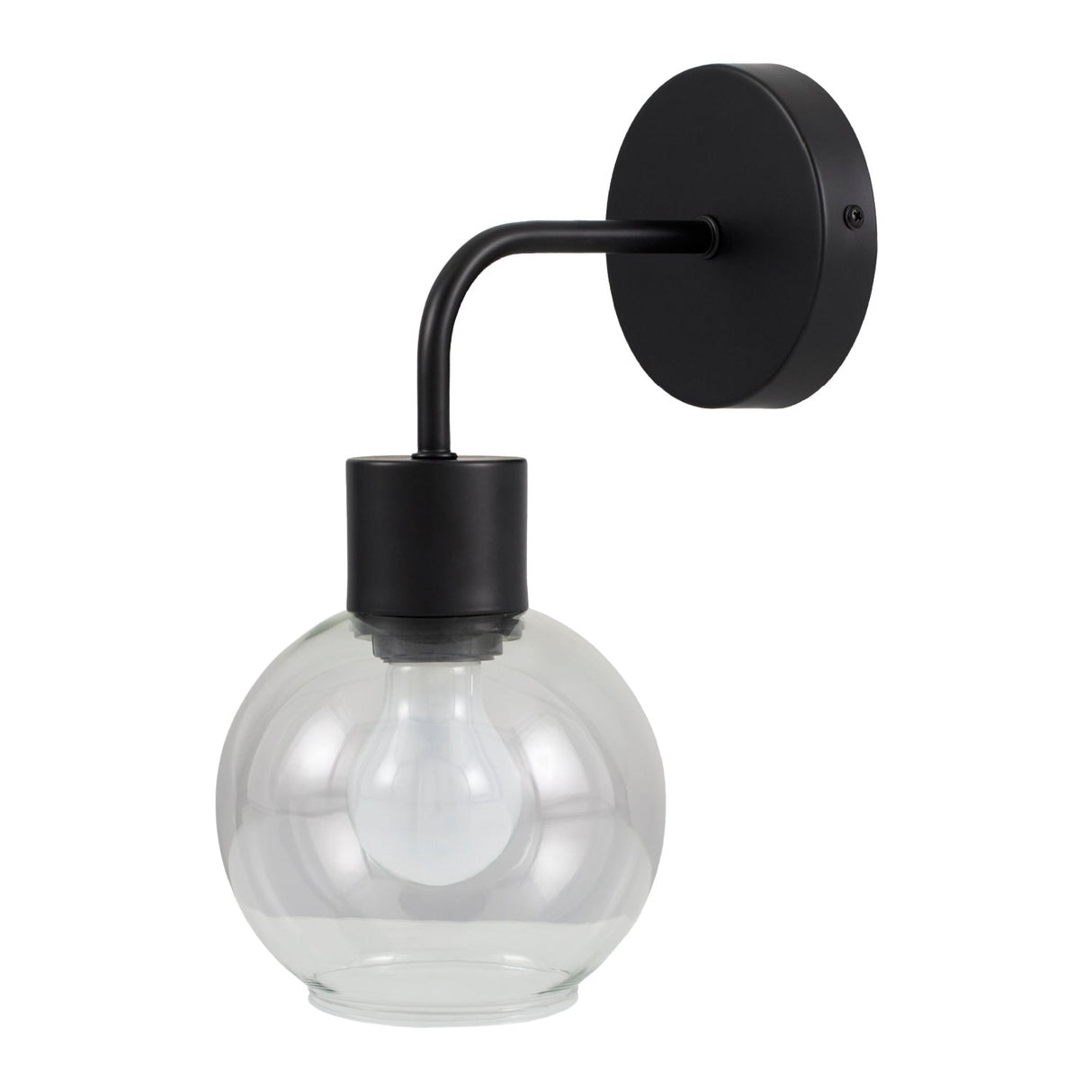 Modern European furniture - Industrial Style Glass Wall Lamp - www.oroa.com