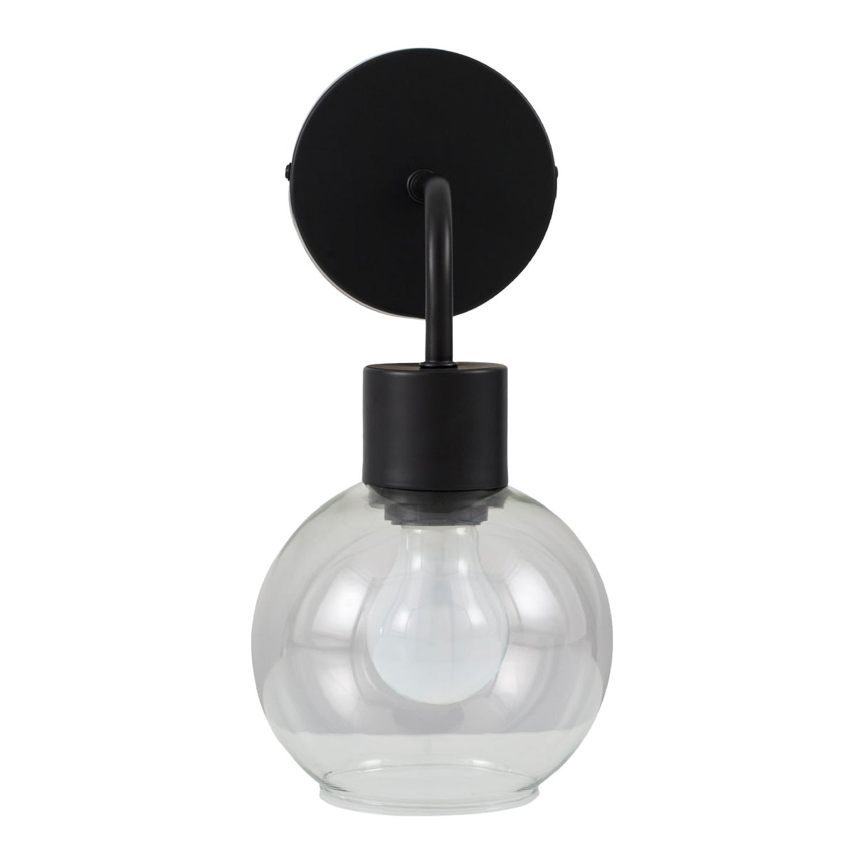 Modern European furniture - Industrial Style Glass Wall Lamp - www.oroa.com