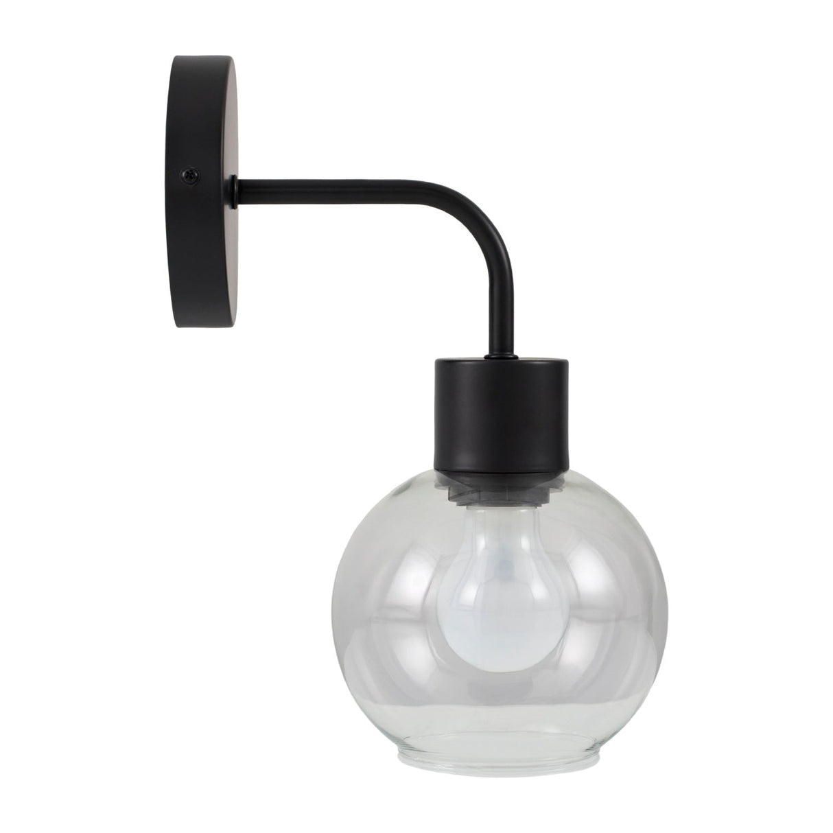 Modern European furniture - Industrial Style Glass Wall Lamp - www.oroa.com