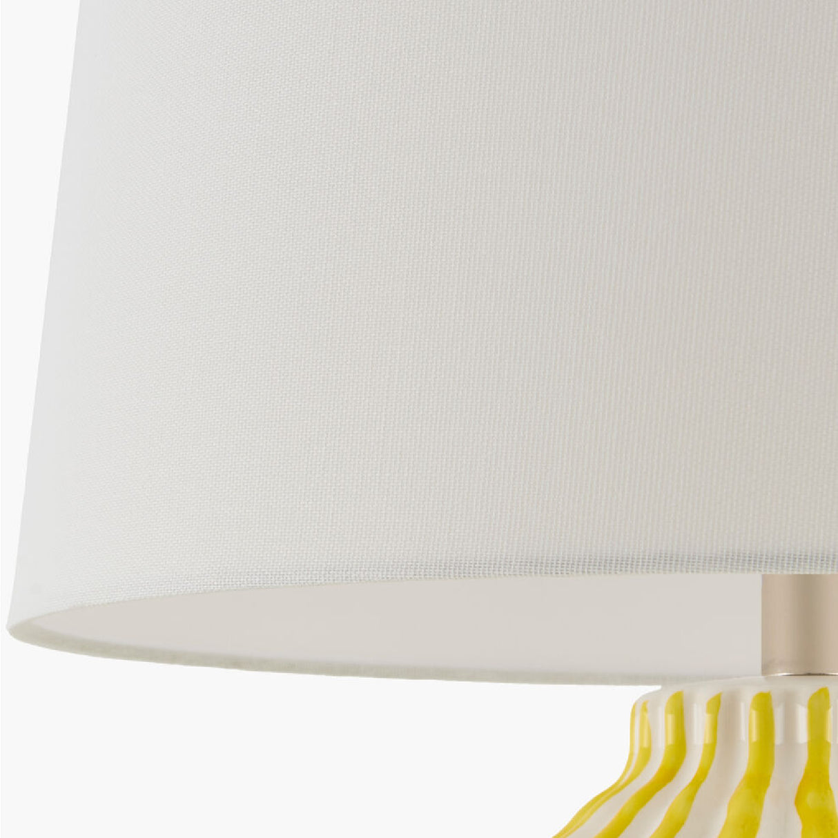 Modern European furniture - Lined Ceramic Accent Table Lamp - www.oroa.com