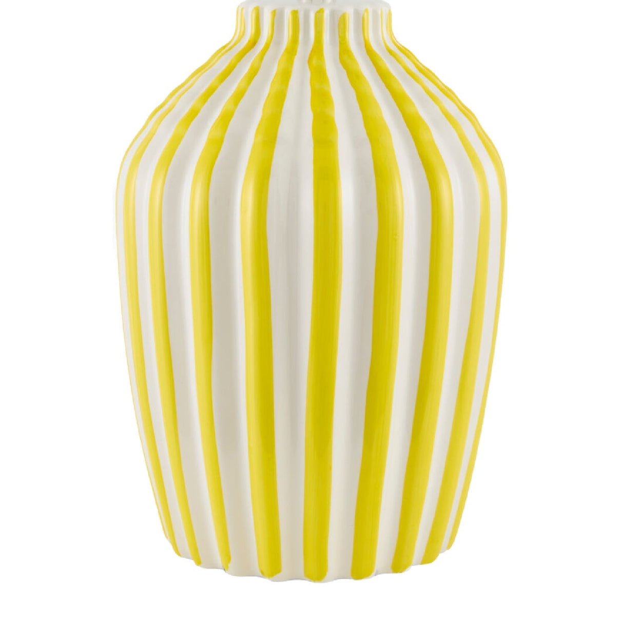 Modern European furniture - Lined Ceramic Accent Table Lamp - www.oroa.com