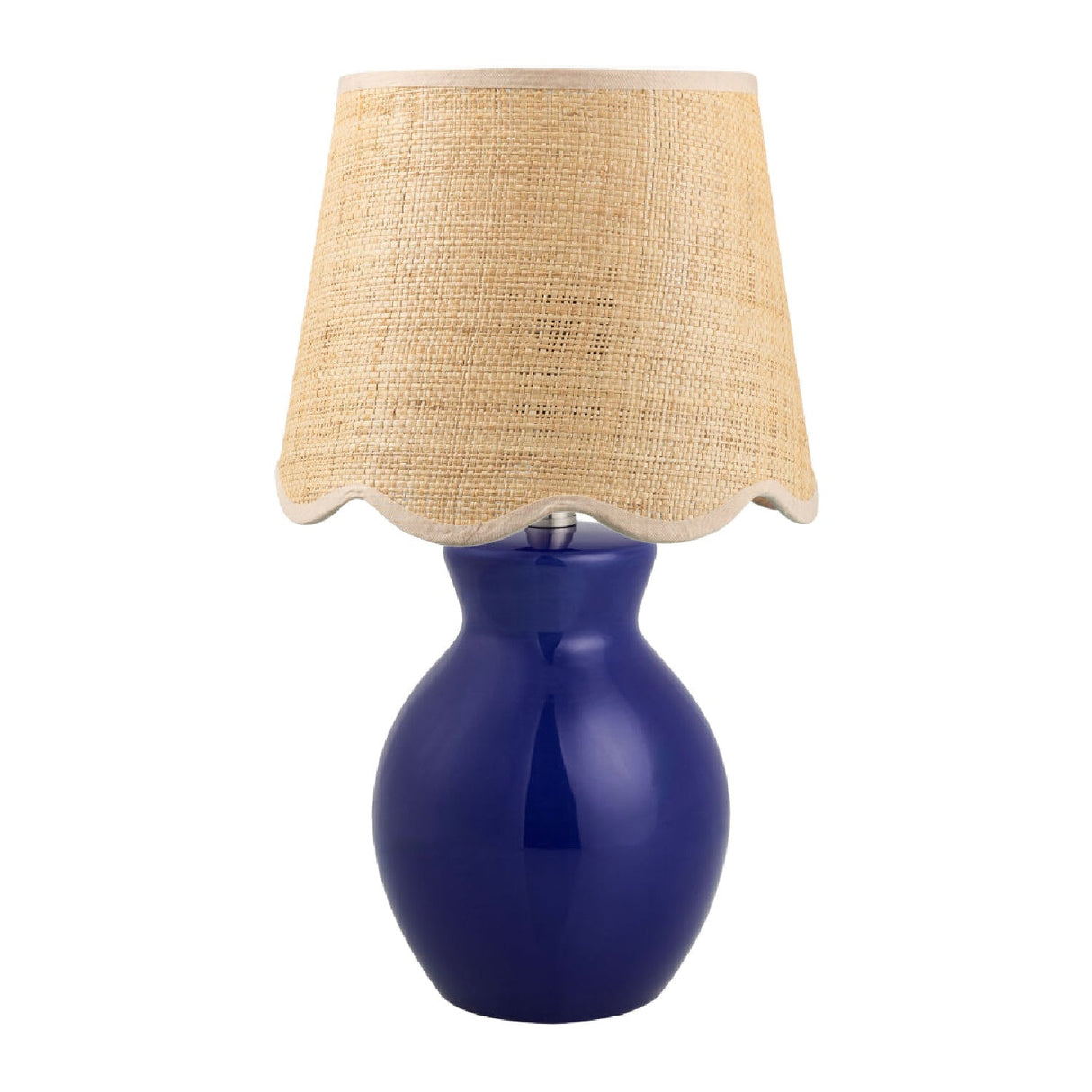 Modern European furniture - Scalloped Edge Accent Table Lamp - www.oroa.com