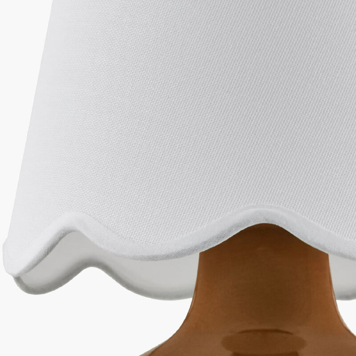 Modern European furniture - Scalloped Raffia Shade Table Lamp - www.oroa.com