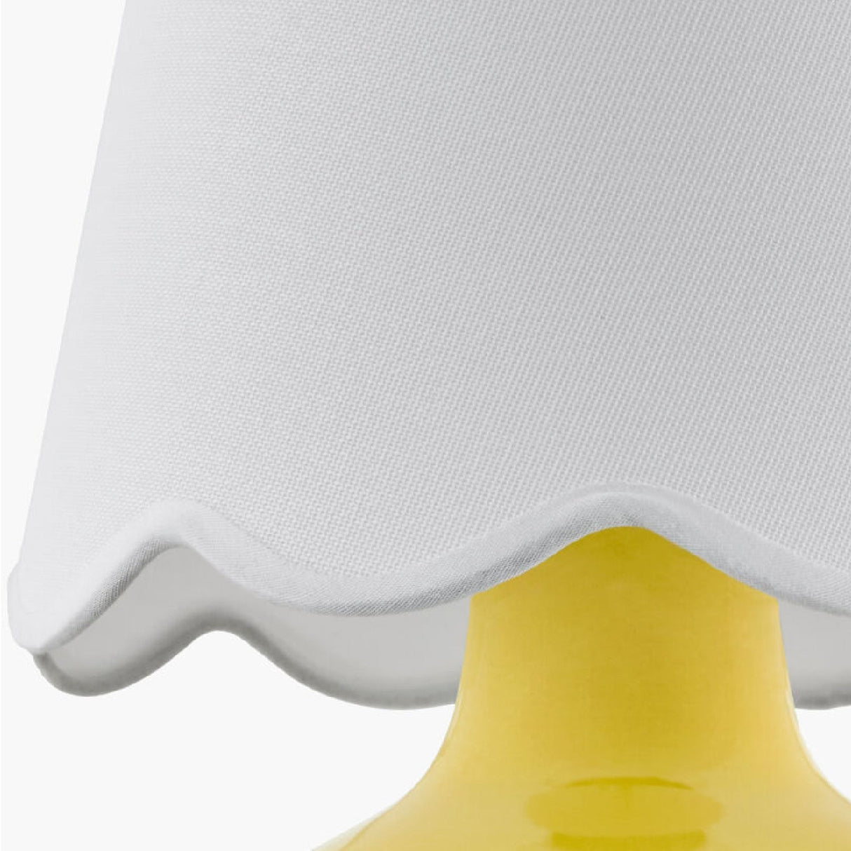 Modern European furniture - Scalloped Raffia Shade Table Lamp - www.oroa.com