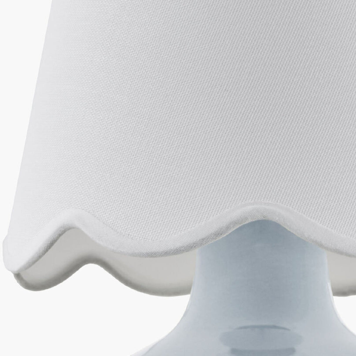 Modern European furniture - Scalloped Raffia Shade Table Lamp - www.oroa.com