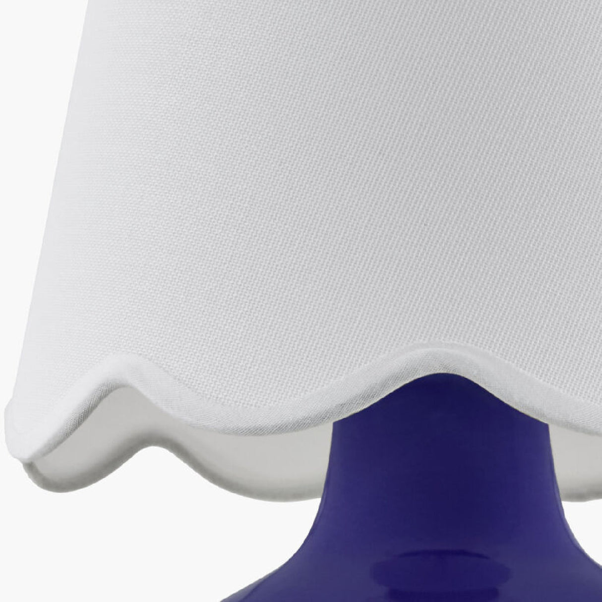 Modern European furniture - Scalloped Raffia Shade Table Lamp - www.oroa.com