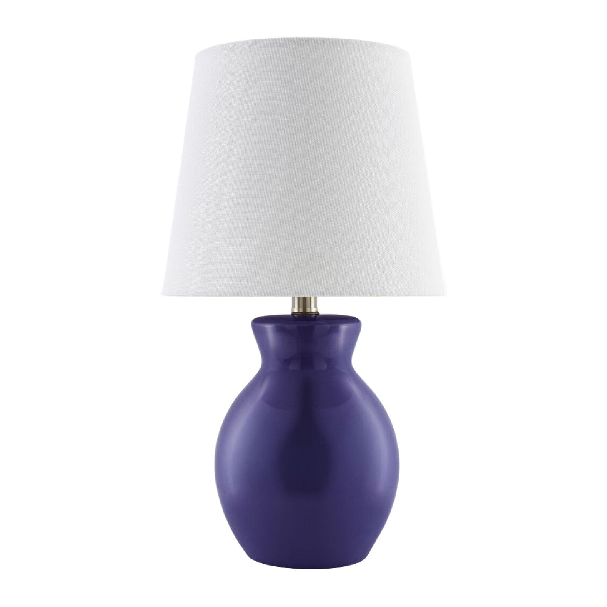 Modern European furniture - White Cotton Ceramic Table Lamp - www.oroa.com