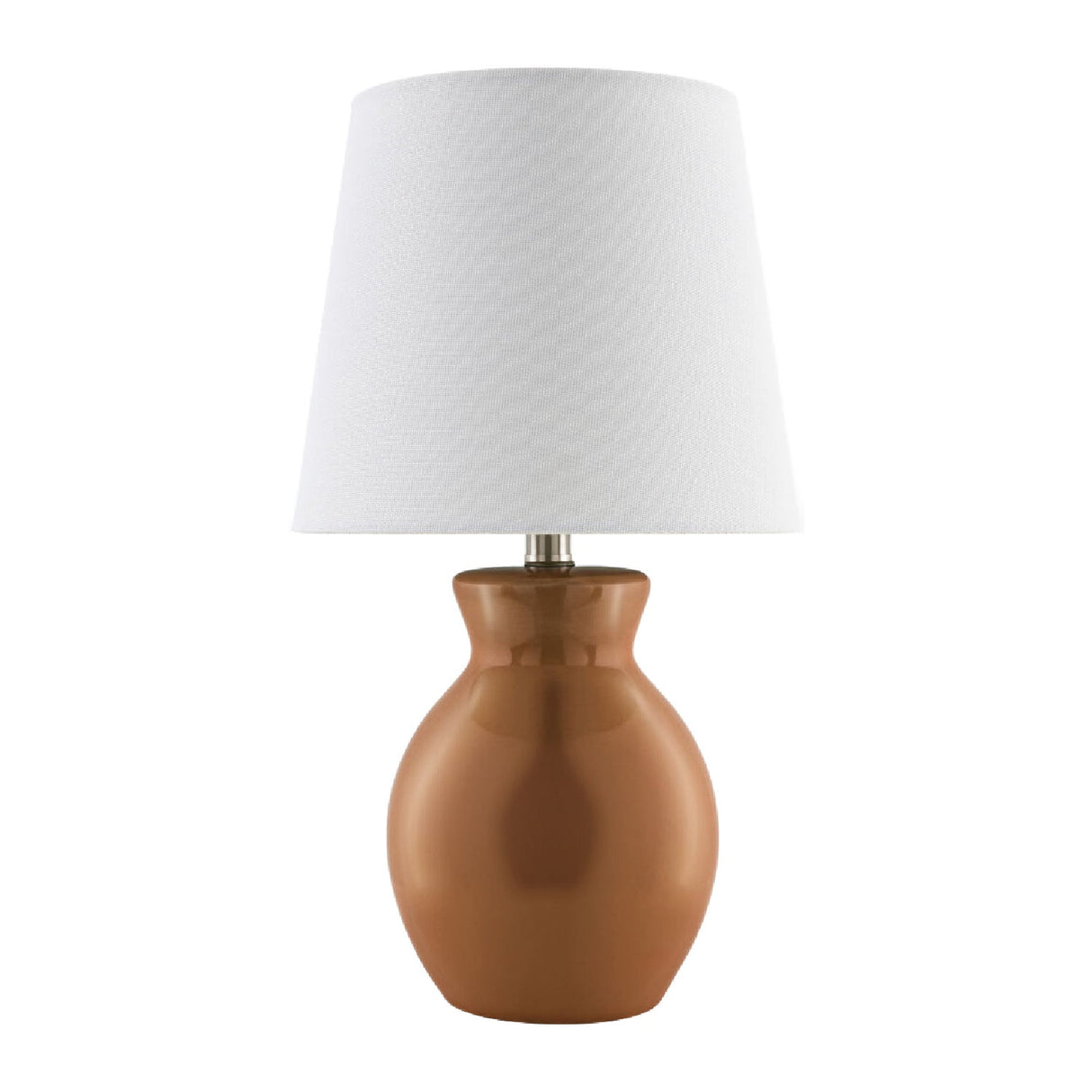 Modern European furniture - White Cotton Ceramic Table Lamp - www.oroa.com
