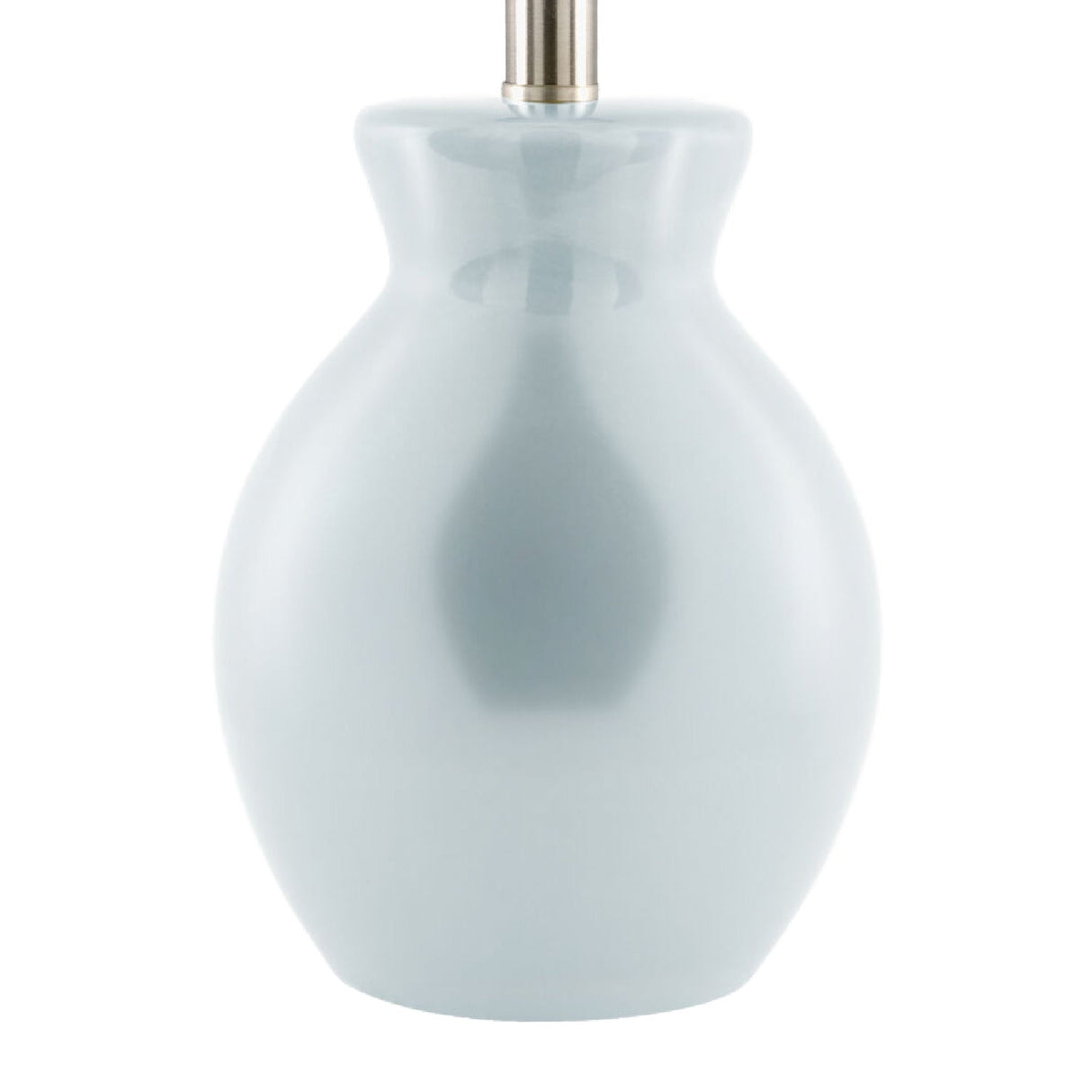 Modern European furniture - White Cotton Ceramic Table Lamp - www.oroa.com